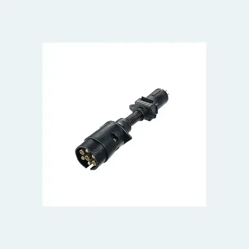 Narva 7 Pin Large Round Socket on Car to 6 Pin Small Round Plug on Trailer 82270BL