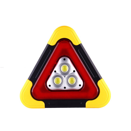 Smart LED Emergency Warning Triangle - Battery Lamp