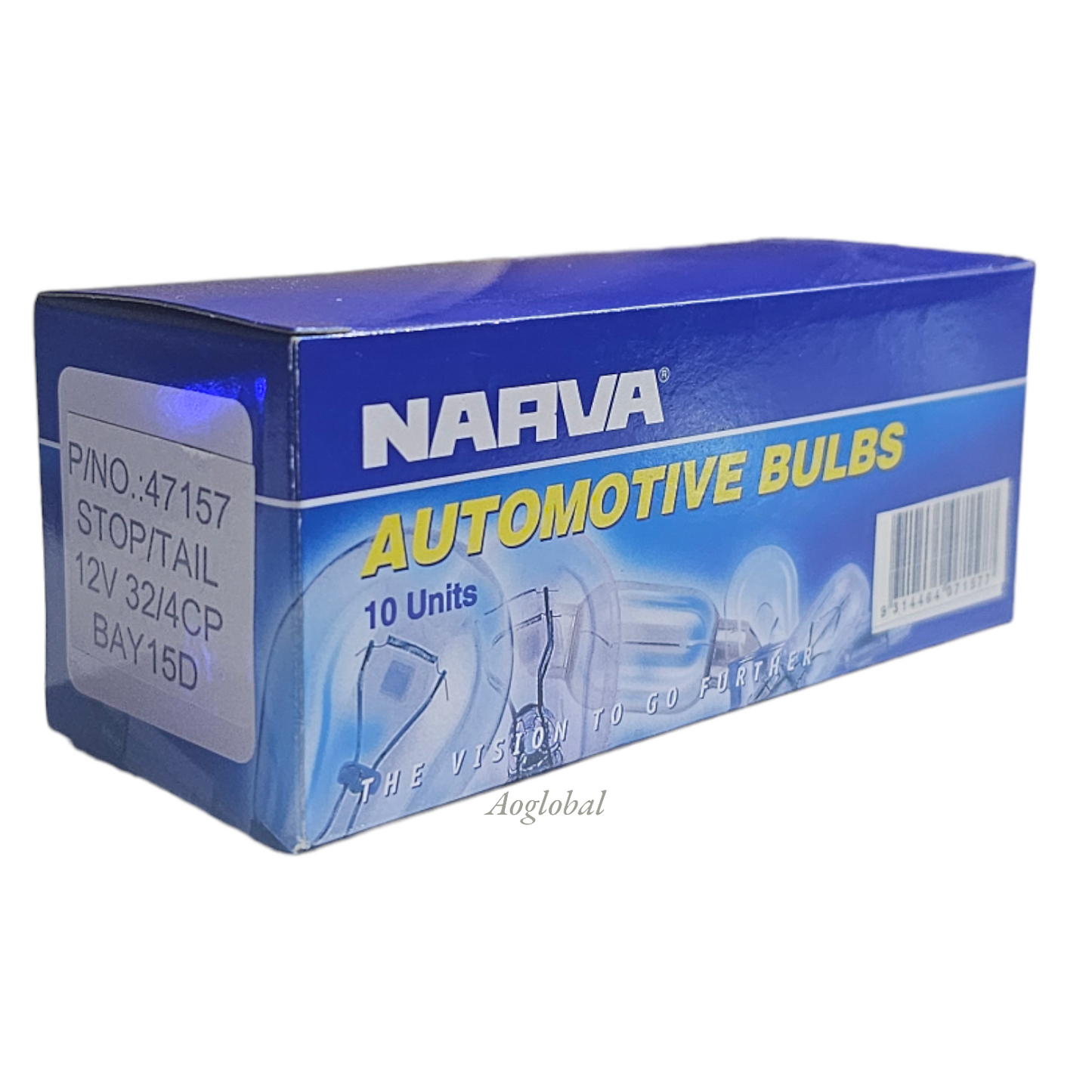 NARVA 12V 32/4CP (25/3W) BAY15D INCANDESCENT GLOBES (Box of 10) 47157