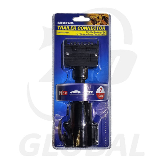 NARVA 7 Pin Flat SKT-7 Pin Lge Rnd on Traier 82245BL