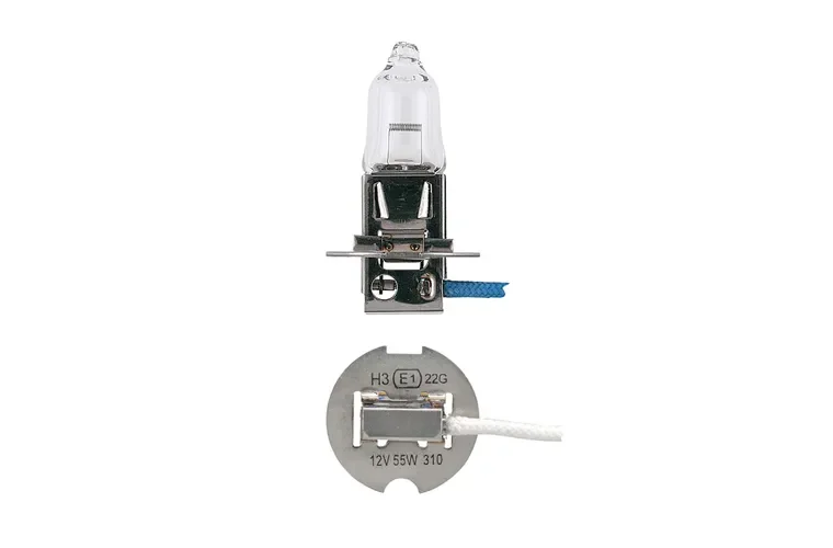 NARVA 12V 130W PK22S HALOGEN HEADLIGHT GLOBE (Box of 1)-48381 - Size: H3 RALLYE PK22s 130W 12V