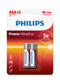 PHILIPS POWER ALKALINE AAA2-BLISTER "Buy 10 blisters, get 10% off"