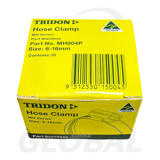 Tridon Hose Clamp 6-16mm MH004P - pack of 10