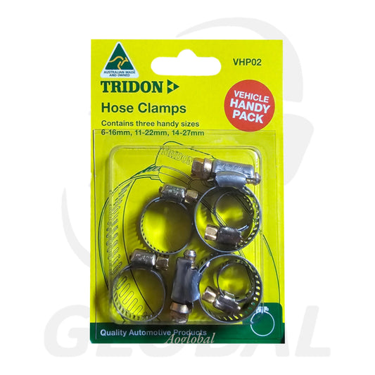 Tridon Hose Clamps VHP02 - card of 6